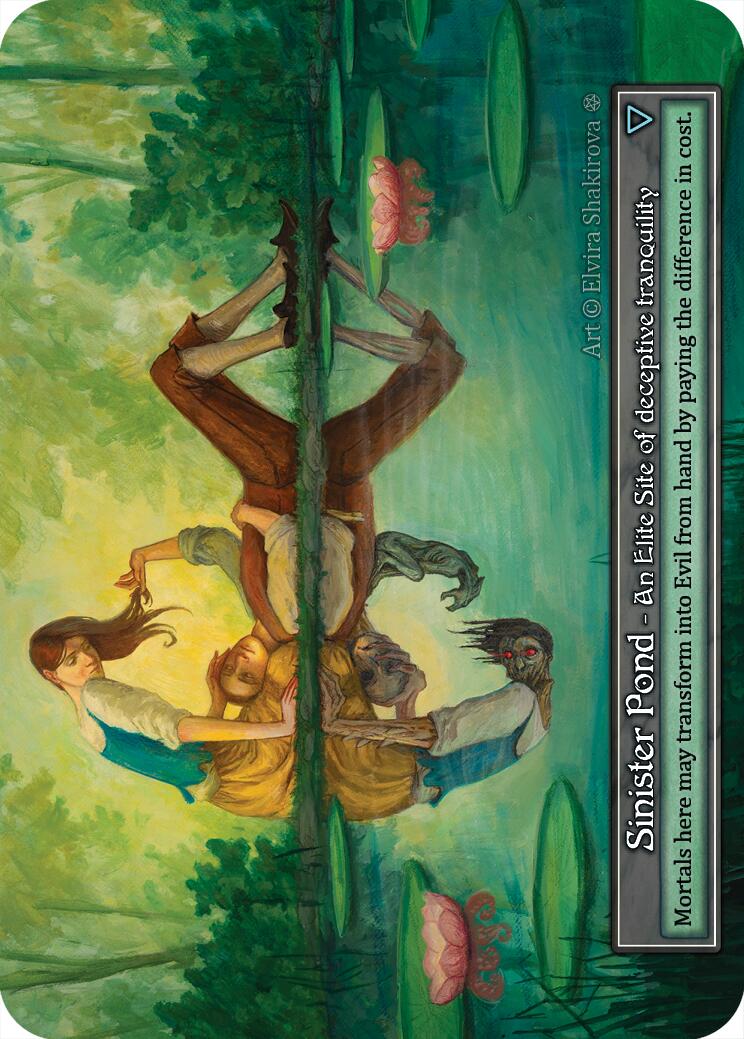 Sinister Pond (Foil) [Gothic] | Exor Games New Glasgow