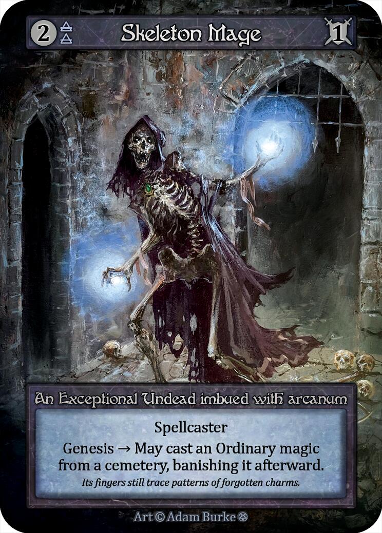 Skeleton Mage [Gothic] | Exor Games New Glasgow
