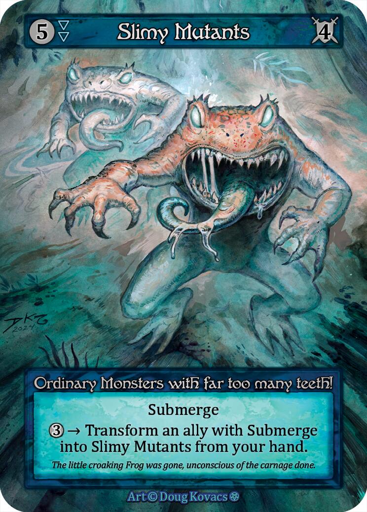 Slimy Mutants [Gothic] | Exor Games New Glasgow