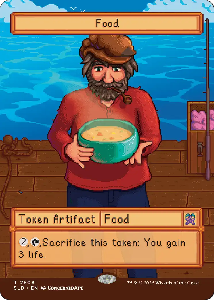 Food Token (2808) [Secret Lair Drop Series] | Exor Games New Glasgow