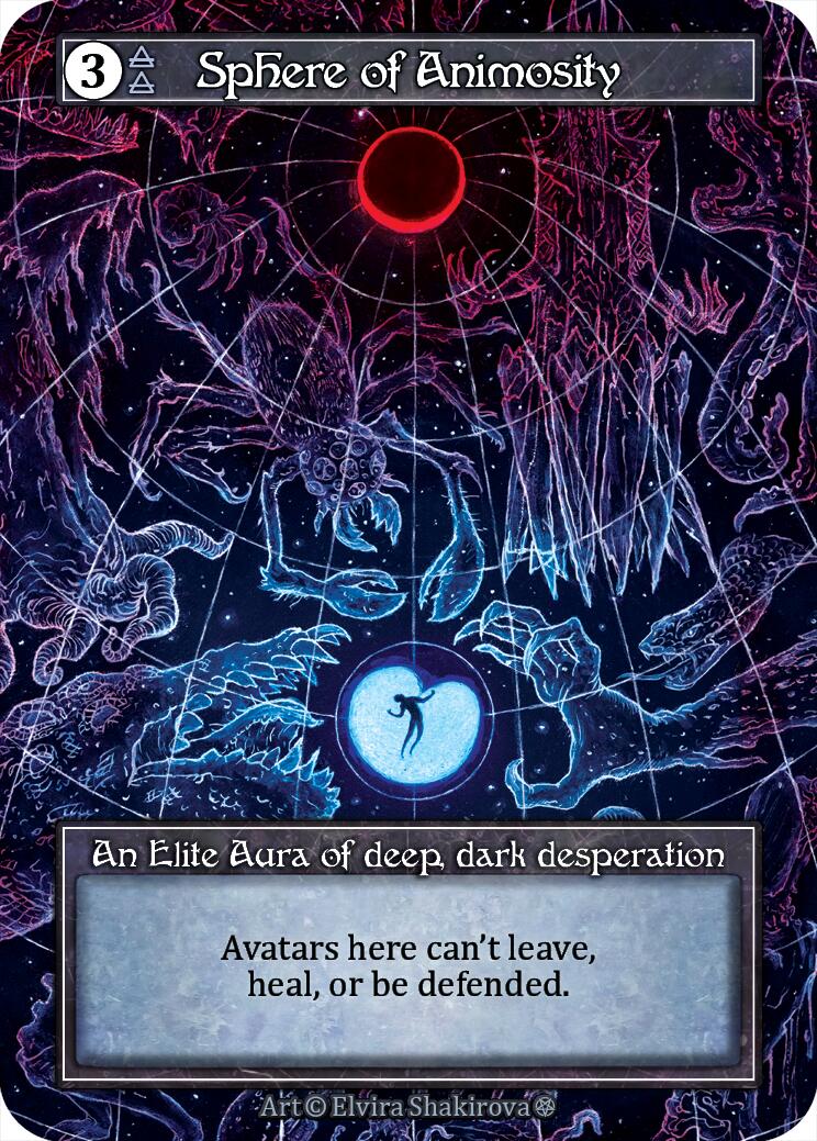 Sphere of Animosity (Foil) [Gothic] | Exor Games New Glasgow