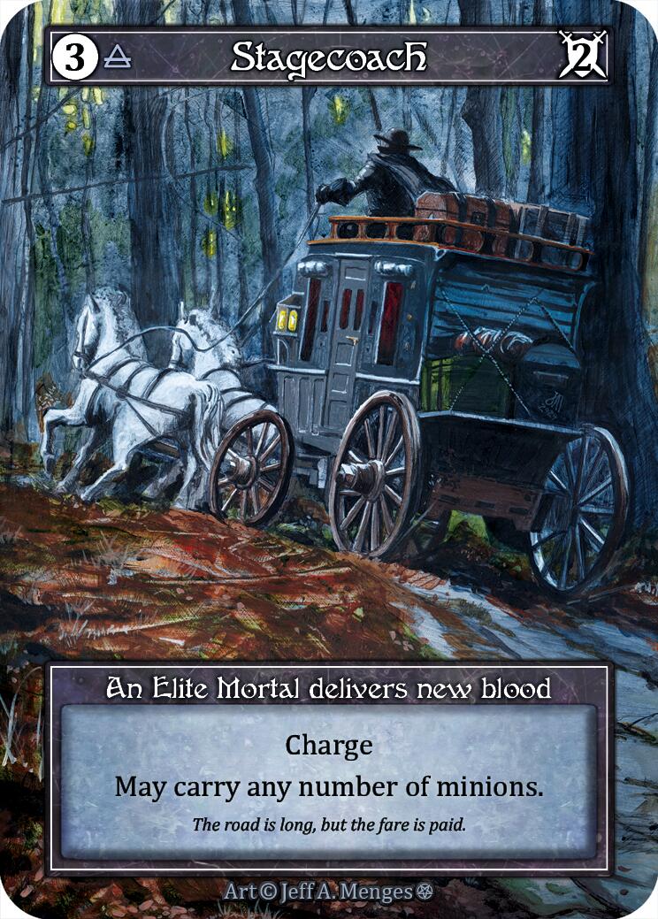 Stagecoach (Foil) [Gothic] | Exor Games New Glasgow