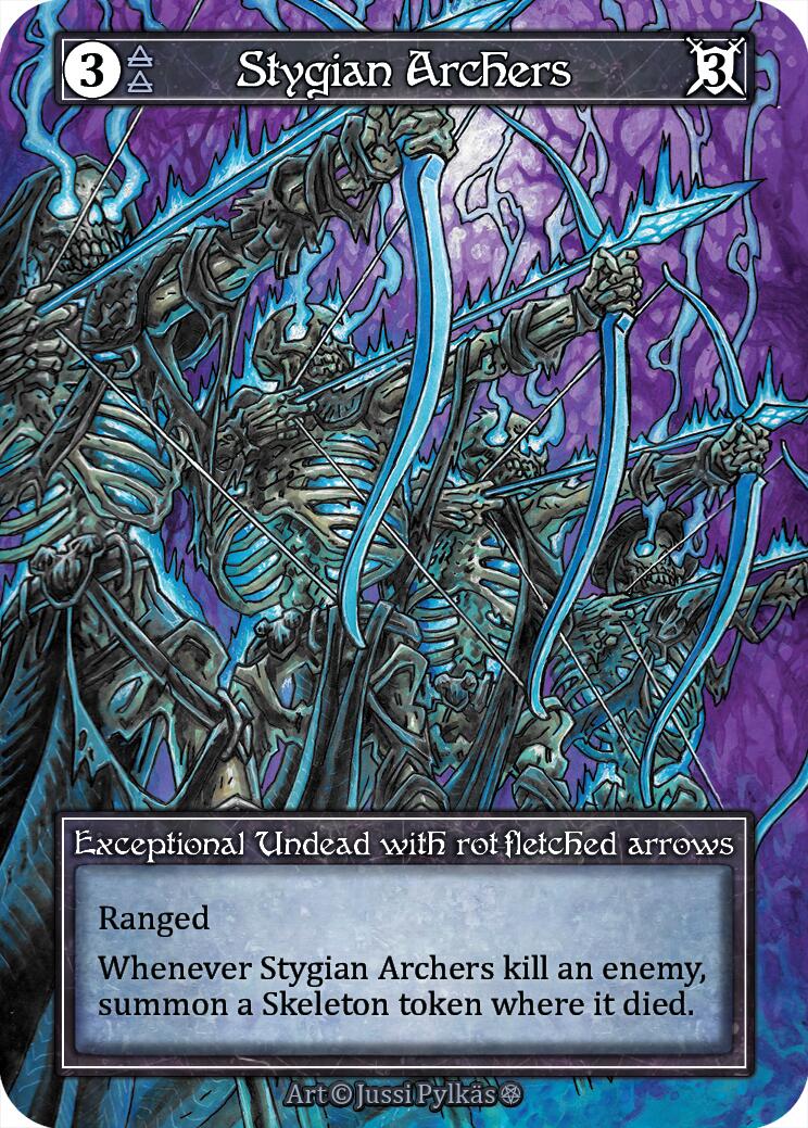 Stygian Archers (Foil) [Gothic] | Exor Games New Glasgow