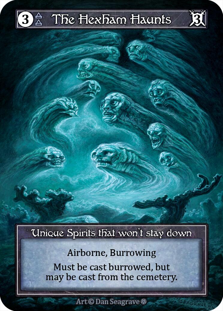 The Hexham Haunts (Foil) [Gothic] | Exor Games New Glasgow
