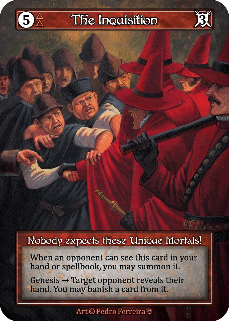 The Inquisition (Foil) [Gothic] | Exor Games New Glasgow