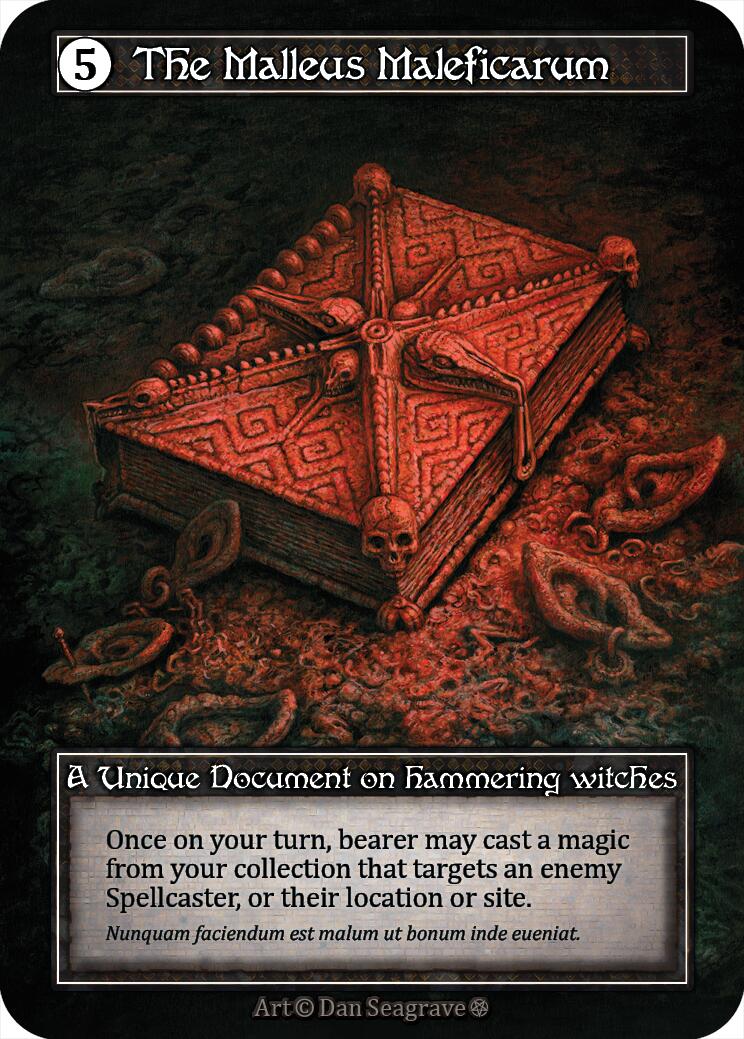 The Malleus Maleficarum (Foil) [Gothic] | Exor Games New Glasgow