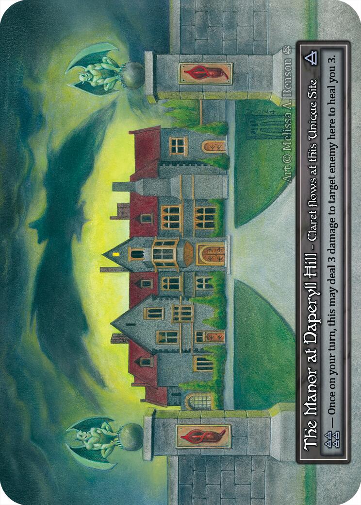 The Manor at Daperyll Hill (Foil) [Gothic] | Exor Games New Glasgow