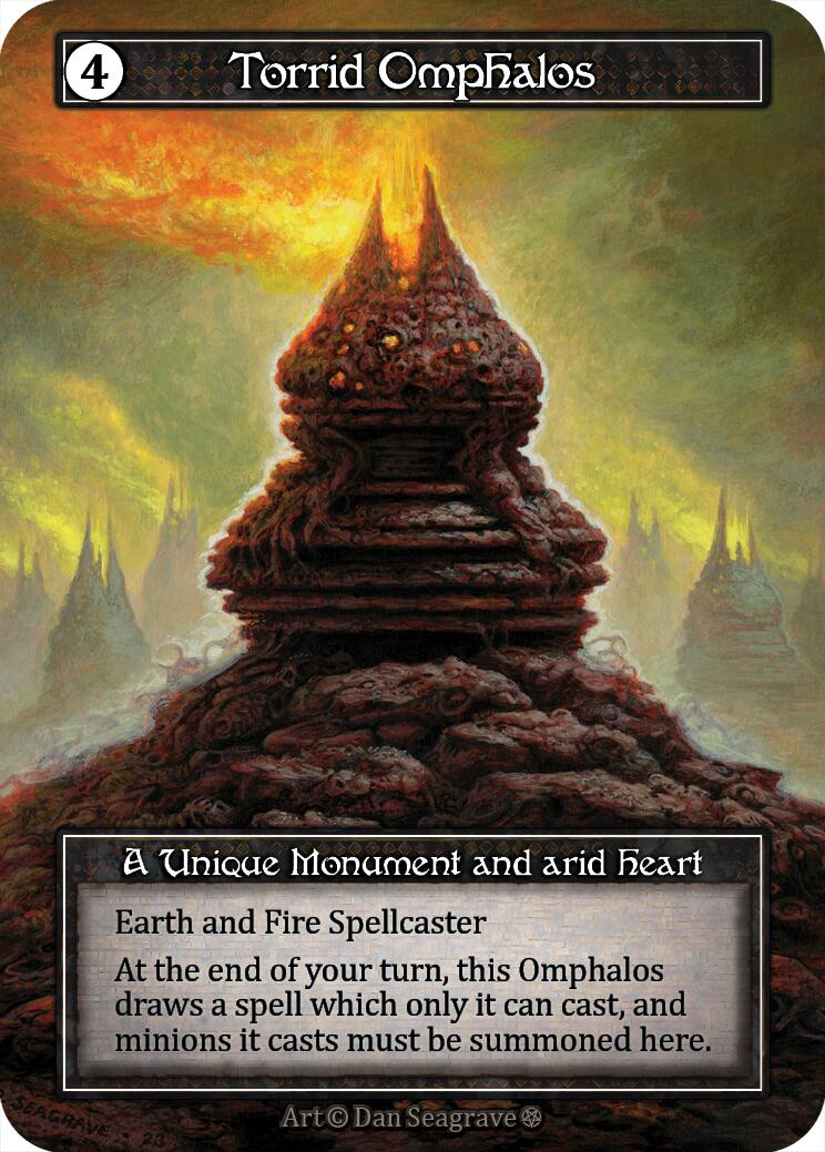 Torrid Omphalos (Foil) [Gothic] | Exor Games New Glasgow