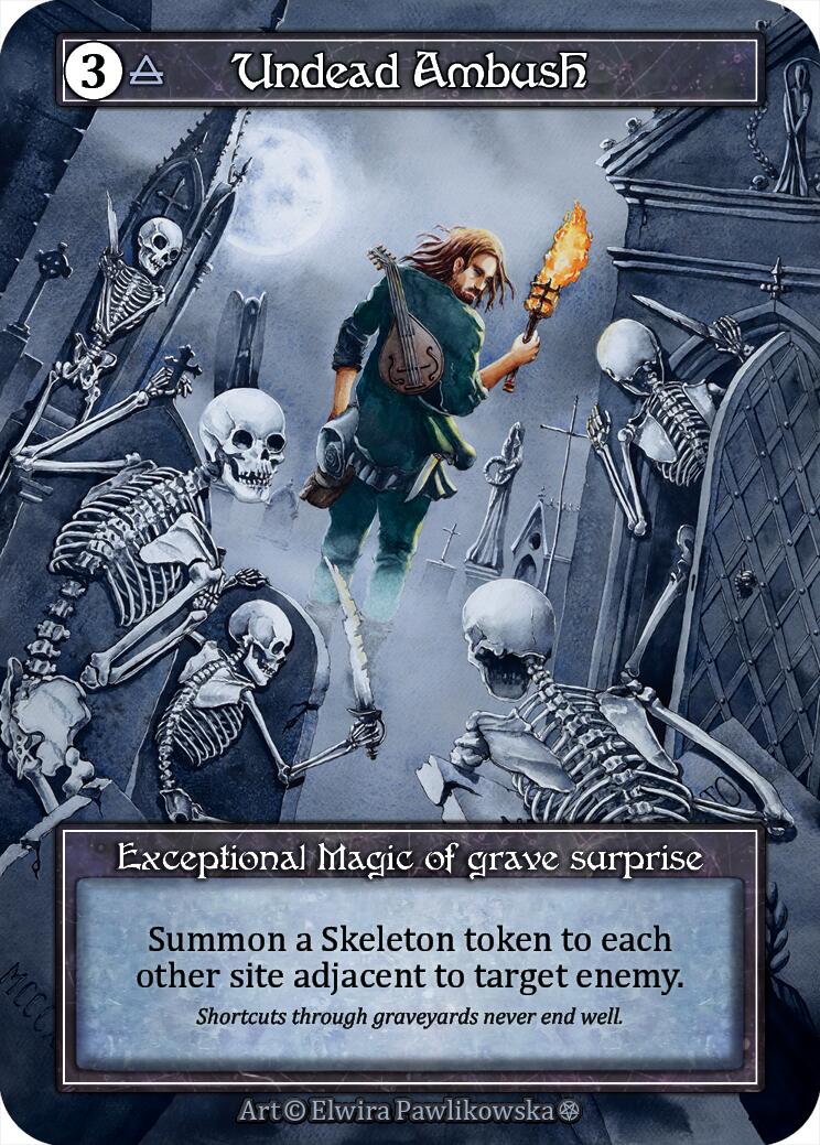 Undead Ambush (Foil) [Gothic] | Exor Games New Glasgow