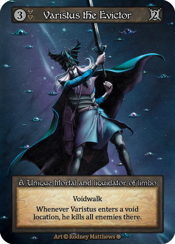 Varistus the Evictor [Gothic] | Exor Games New Glasgow