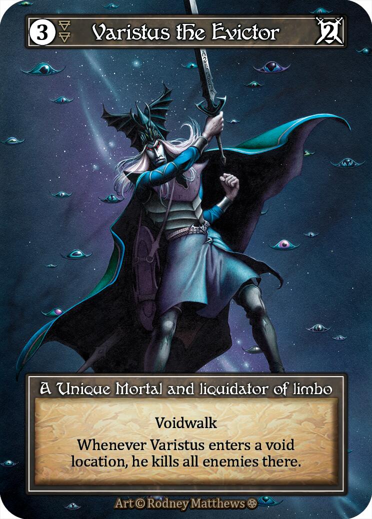 Varistus the Evictor (Foil) [Gothic] | Exor Games New Glasgow