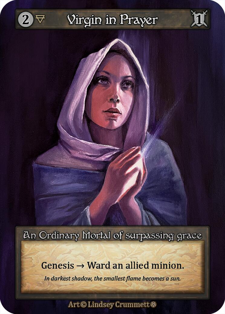 Virgin in Prayer [Gothic] | Exor Games New Glasgow
