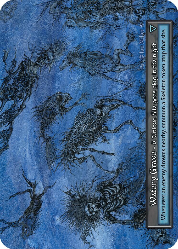 Watery Grave (Foil) [Gothic] | Exor Games New Glasgow