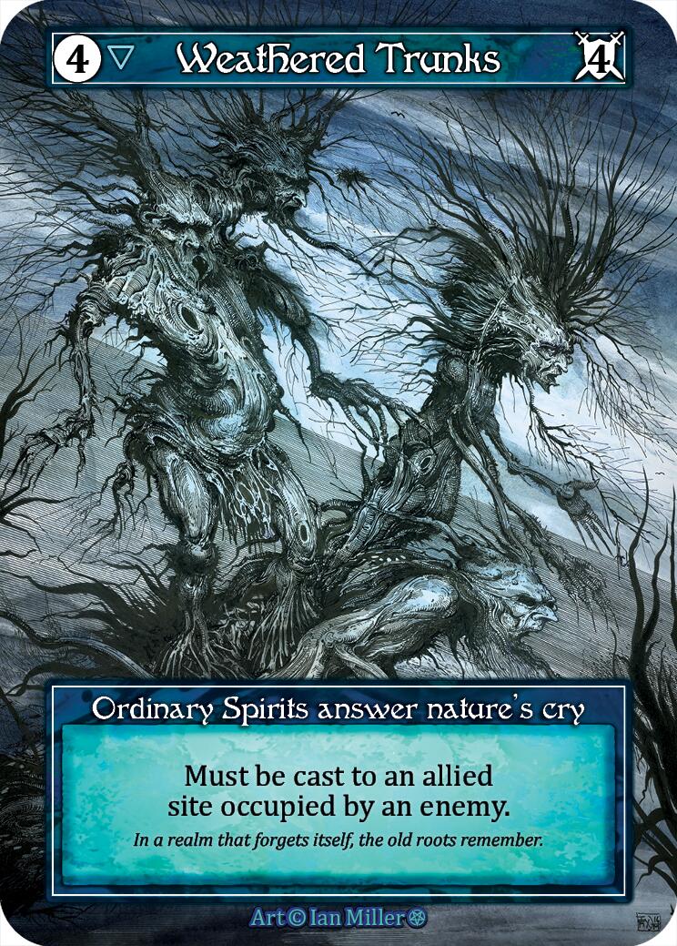 Weathered Trunks (Foil) [Gothic] | Exor Games New Glasgow