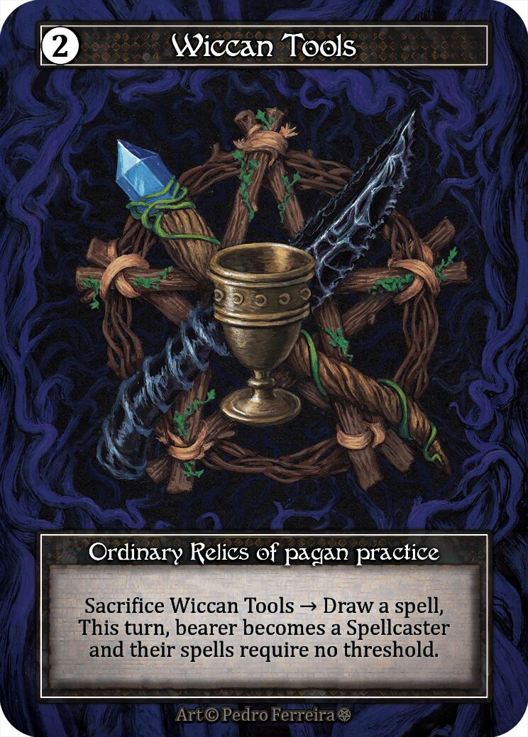 Wiccan Tools (Foil) [Gothic] | Exor Games New Glasgow