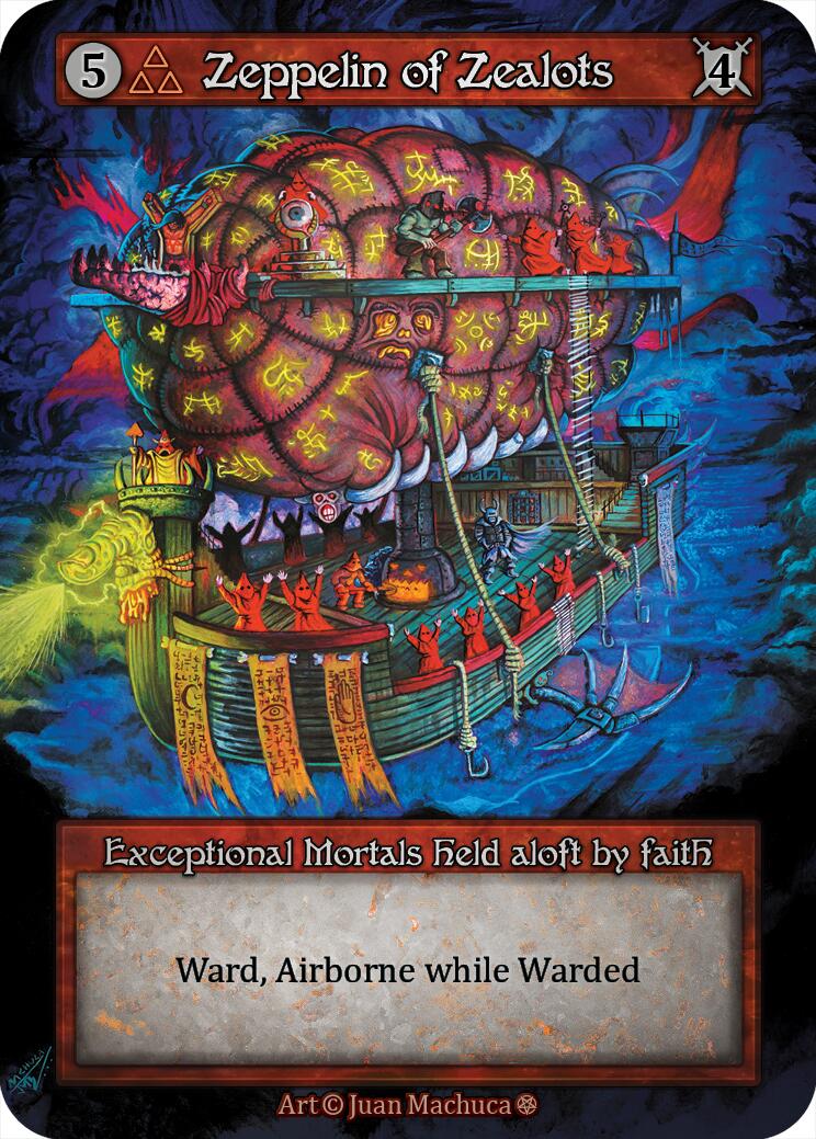 Zeppelin of Zealots [Gothic] | Exor Games New Glasgow