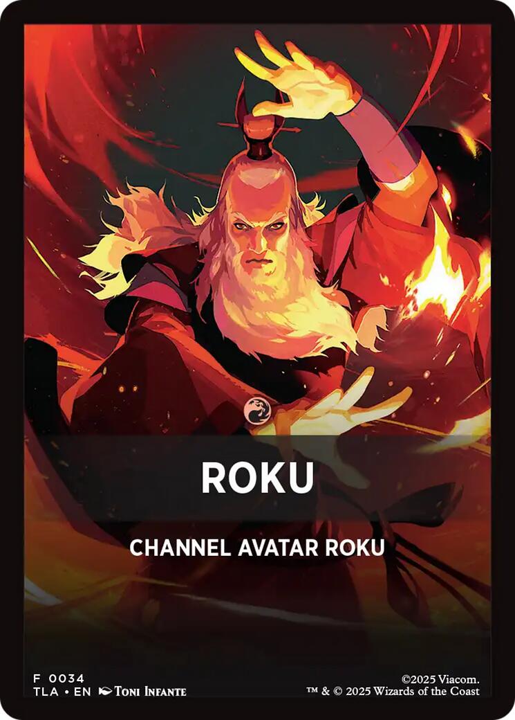 Roku Theme Card [Avatar: The Last Airbender Tokens] | Exor Games New Glasgow