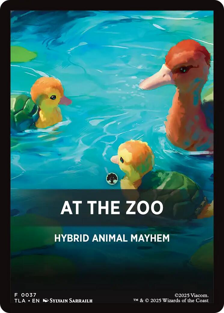 At The Zoo Theme Card [Avatar: The Last Airbender Tokens] | Exor Games New Glasgow