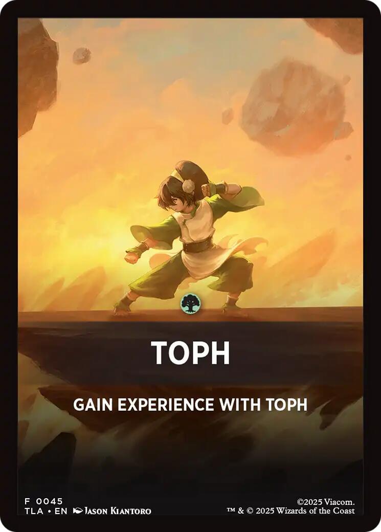 Toph Theme Card [Avatar: The Last Airbender Tokens] | Exor Games New Glasgow