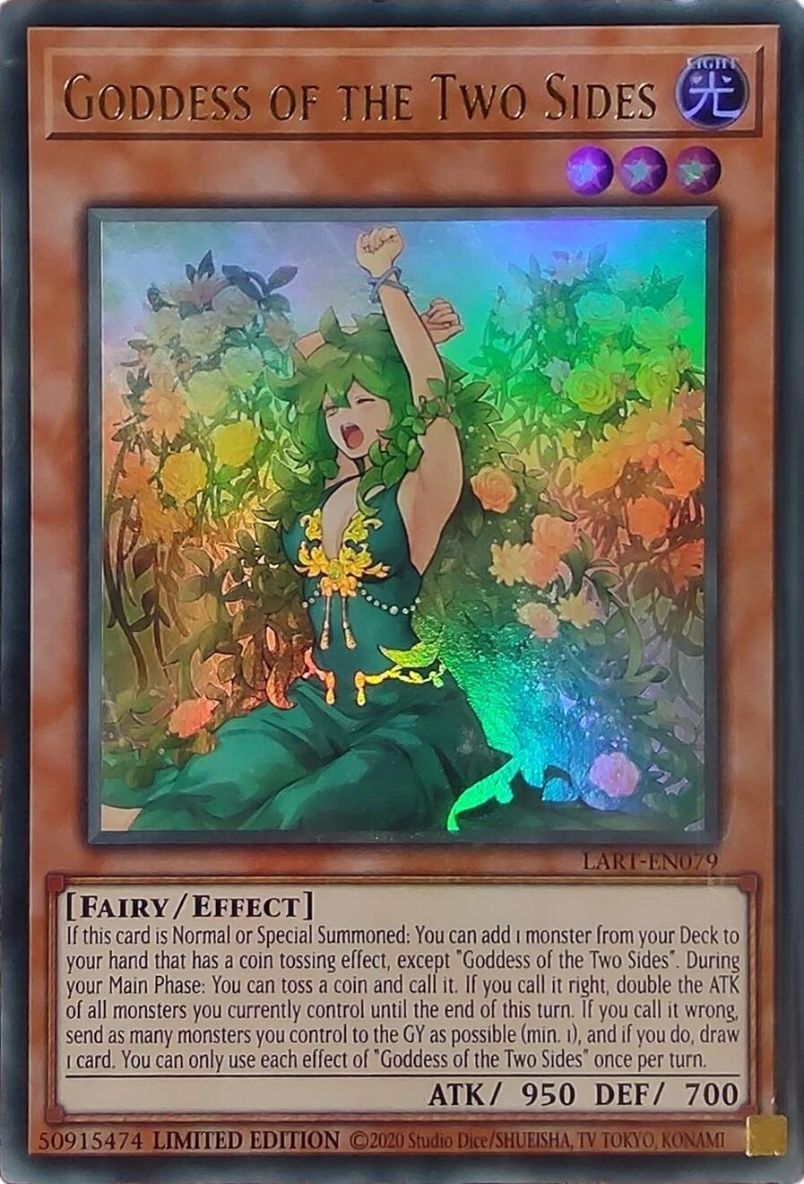 Goddess of the Two Sides [LART-EN079] Ultra Rare | Exor Games New Glasgow