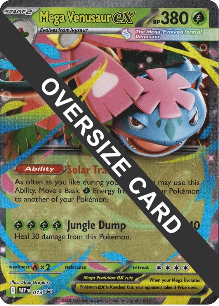 Mega Venusaur ex (013) (Jumbo) [Mega Evolution Promo] | Exor Games New Glasgow