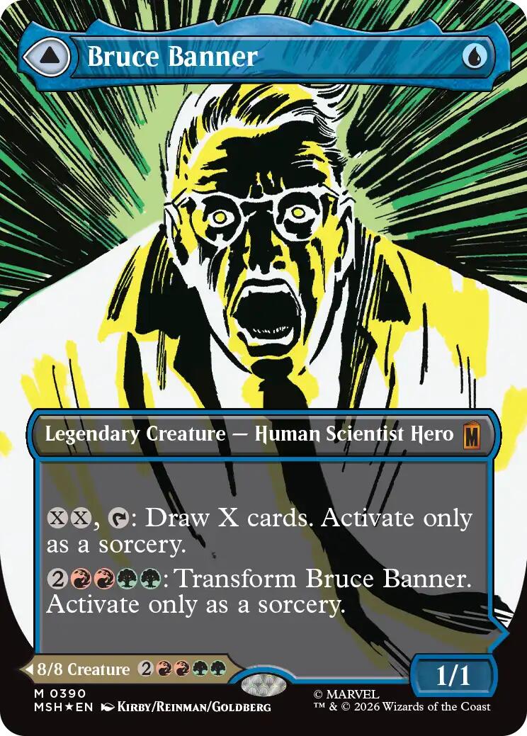 Bruce Banner (Borderless) [Marvel Super Heroes] | Exor Games New Glasgow