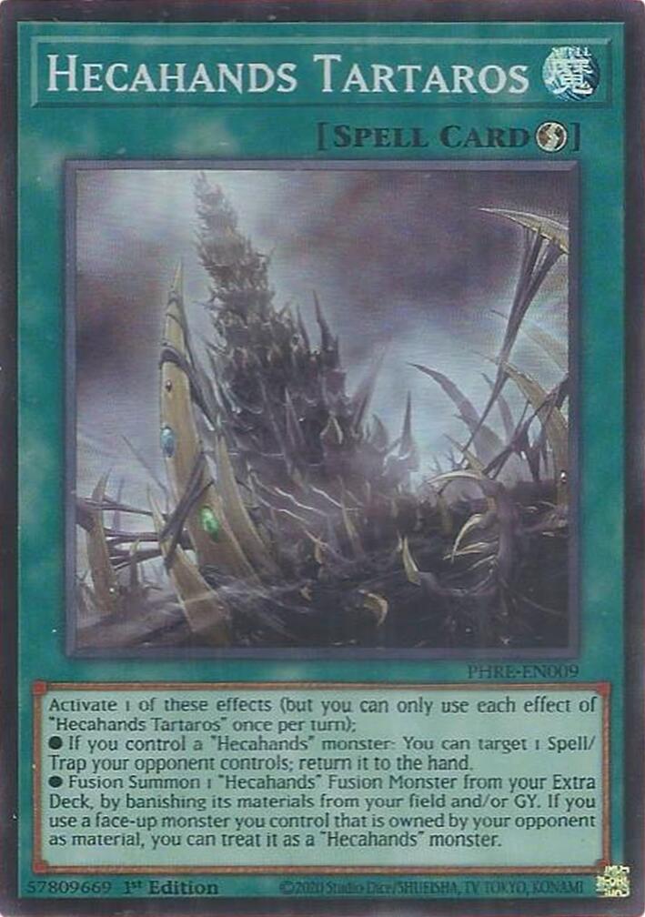 Hecahands Tartaros (Super Rare) [PHRE-EN009] Super Rare | Exor Games New Glasgow