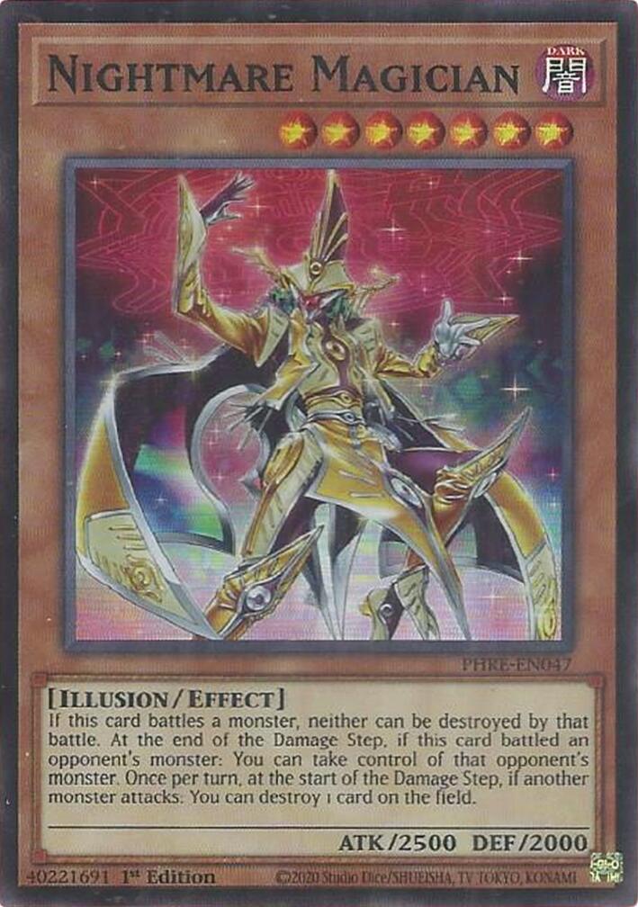 Nightmare Magician (Super Rare) [PHRE-EN047] Super Rare | Exor Games New Glasgow