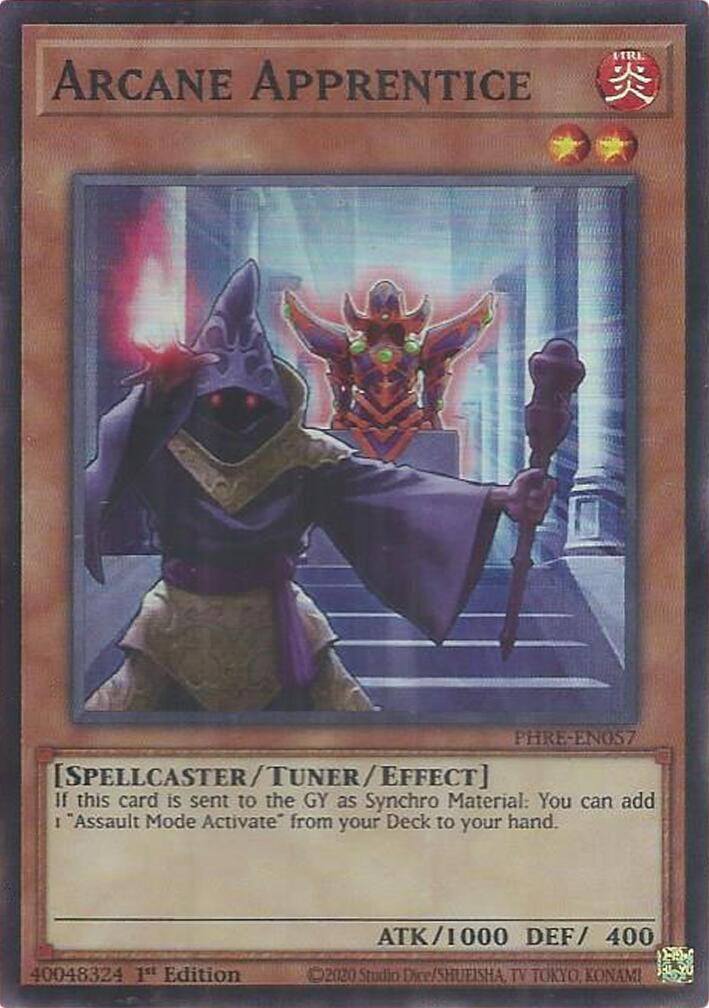 Arcane Apprentice (Super Rare) [PHRE-EN057] Super Rare | Exor Games New Glasgow