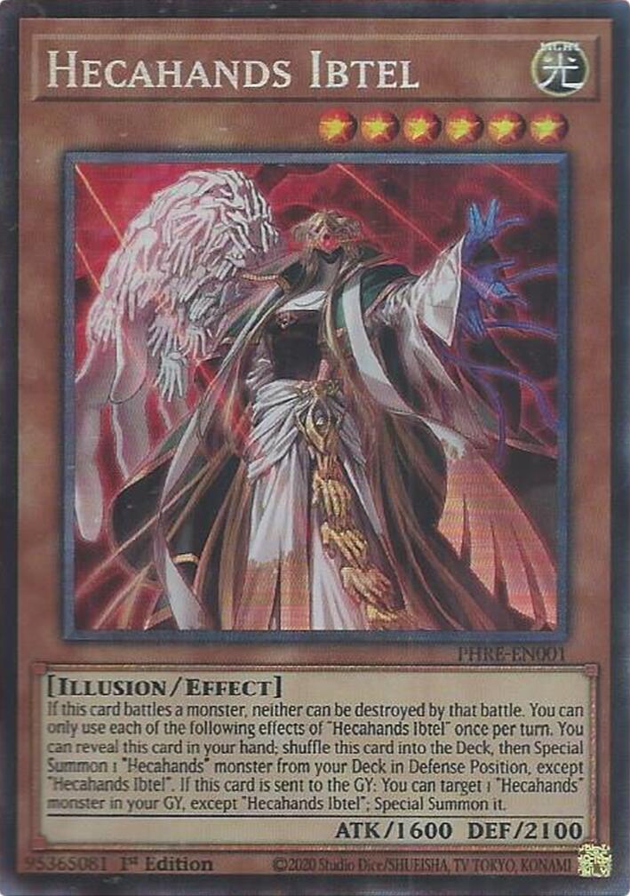 Hecahands Ibtel (CR) [PHRE-EN001] Collector's Rare | Exor Games New Glasgow
