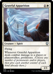 Grateful Apparition [Phyrexia: All Will Be One Commander] | Exor Games New Glasgow