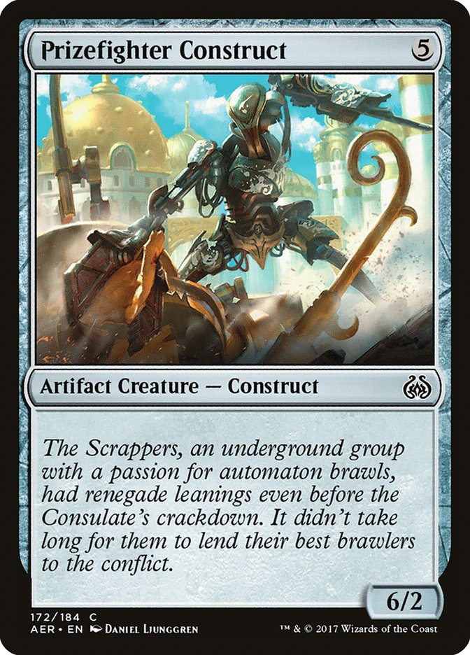 Prizefighter Construct [Aether Revolt] | Exor Games New Glasgow