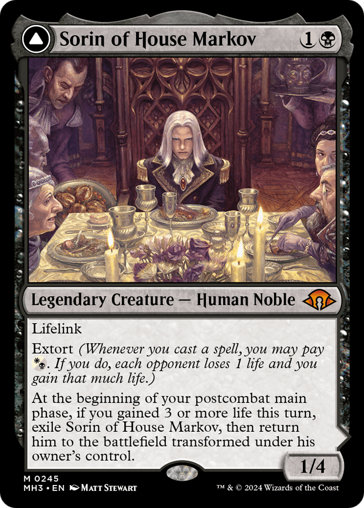 Sorin of House Markov // Sorin, Ravenous Neonate [Modern Horizons 3] | Exor Games New Glasgow