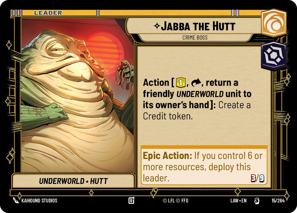 Jabba the Hutt - Crime Boss (15/264) (15/264) [A Lawless Time] | Exor Games New Glasgow