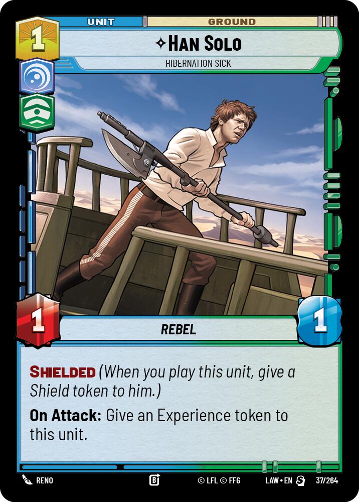 Han Solo - Hibernation Sick (37/264) (37/264) [A Lawless Time] | Exor Games New Glasgow