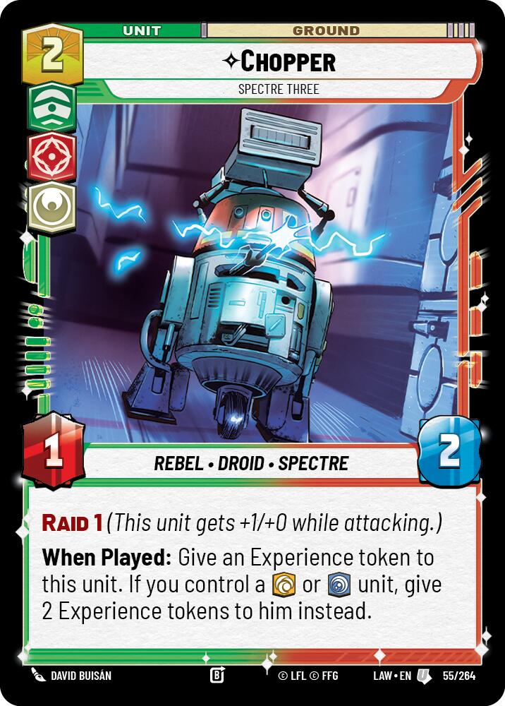 Chopper - Spectre Three (55/264) (55/264) [A Lawless Time] | Exor Games New Glasgow