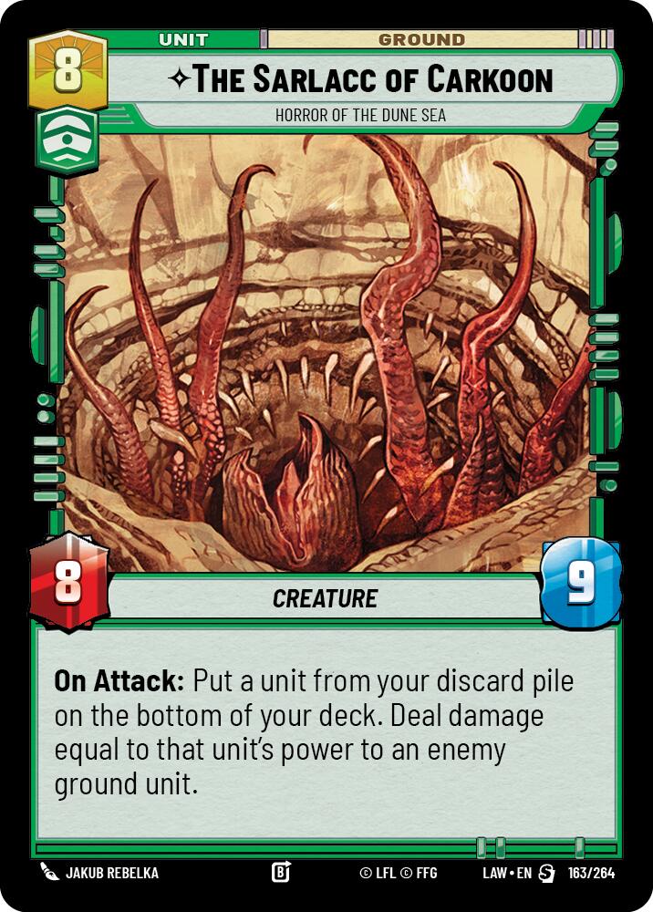 The Sarlacc of Carkoon - Horror of the Dune Sea (163/264) (163/264) [A Lawless Time] | Exor Games New Glasgow