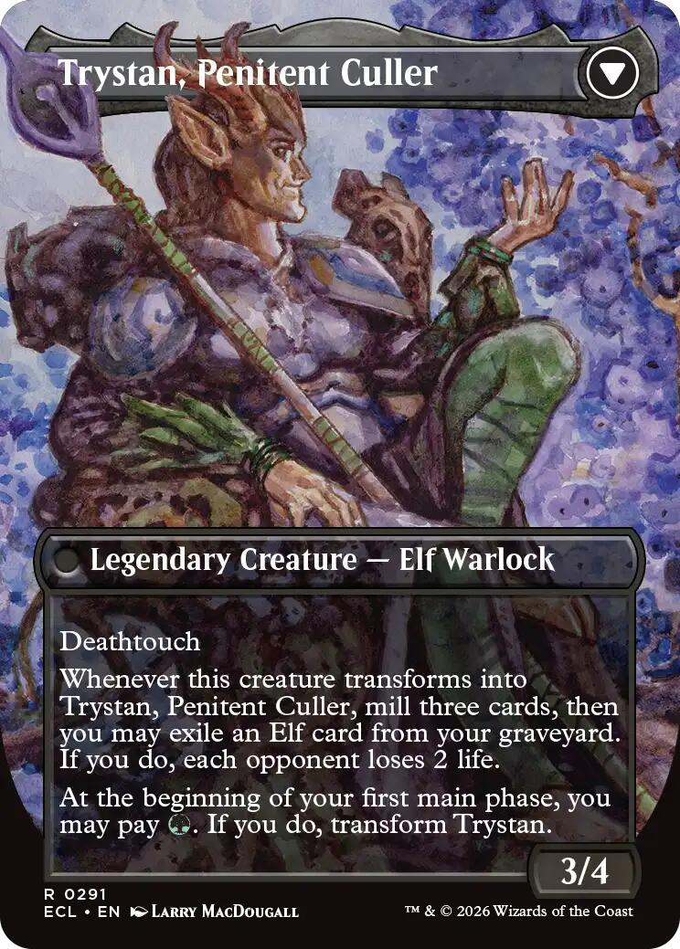 Trystan, Callous Cultivator (Borderless) [Lorwyn Eclipsed] | Exor Games New Glasgow