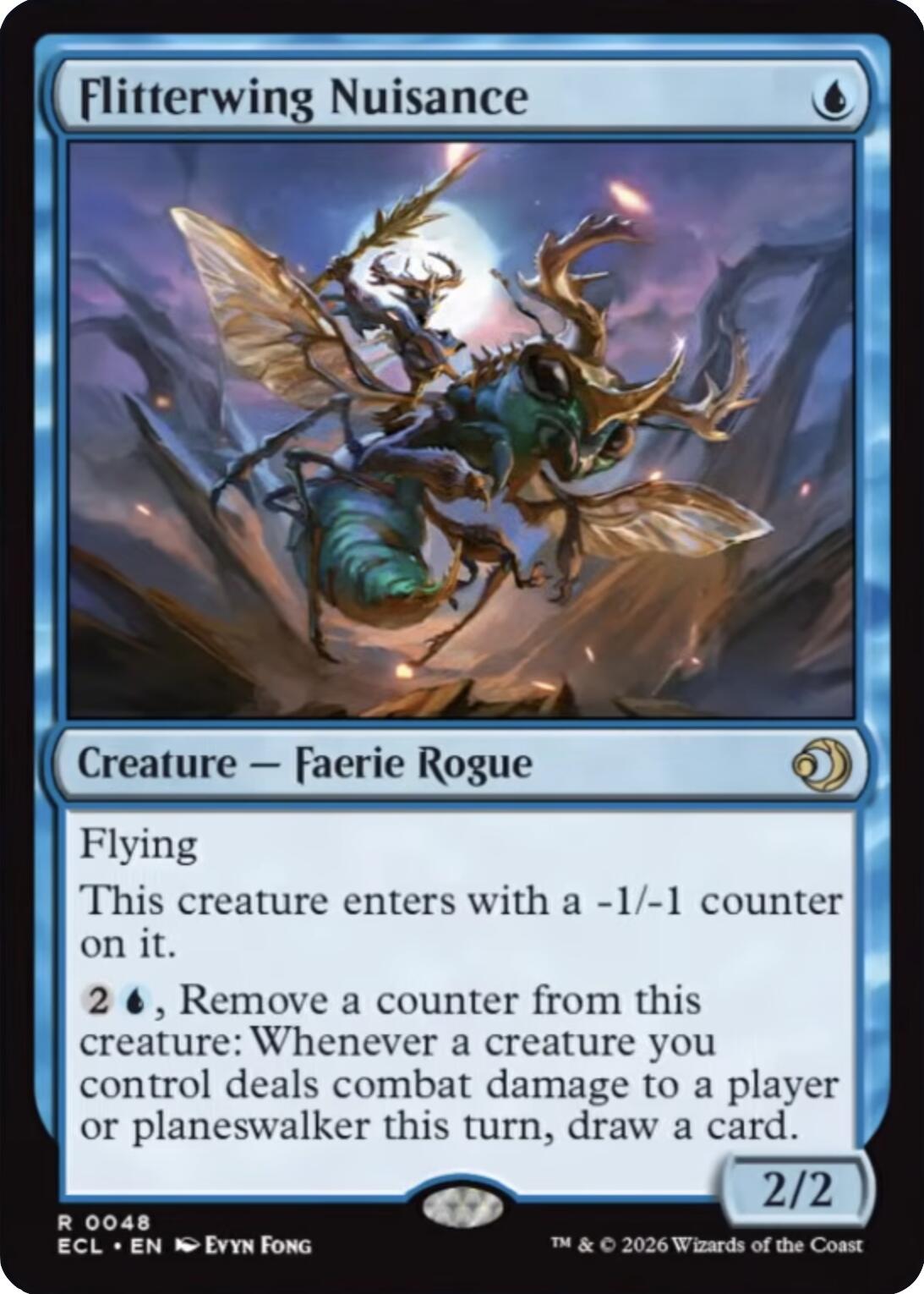 Flitterwing Nuisance [Lorwyn Eclipsed] | Exor Games New Glasgow