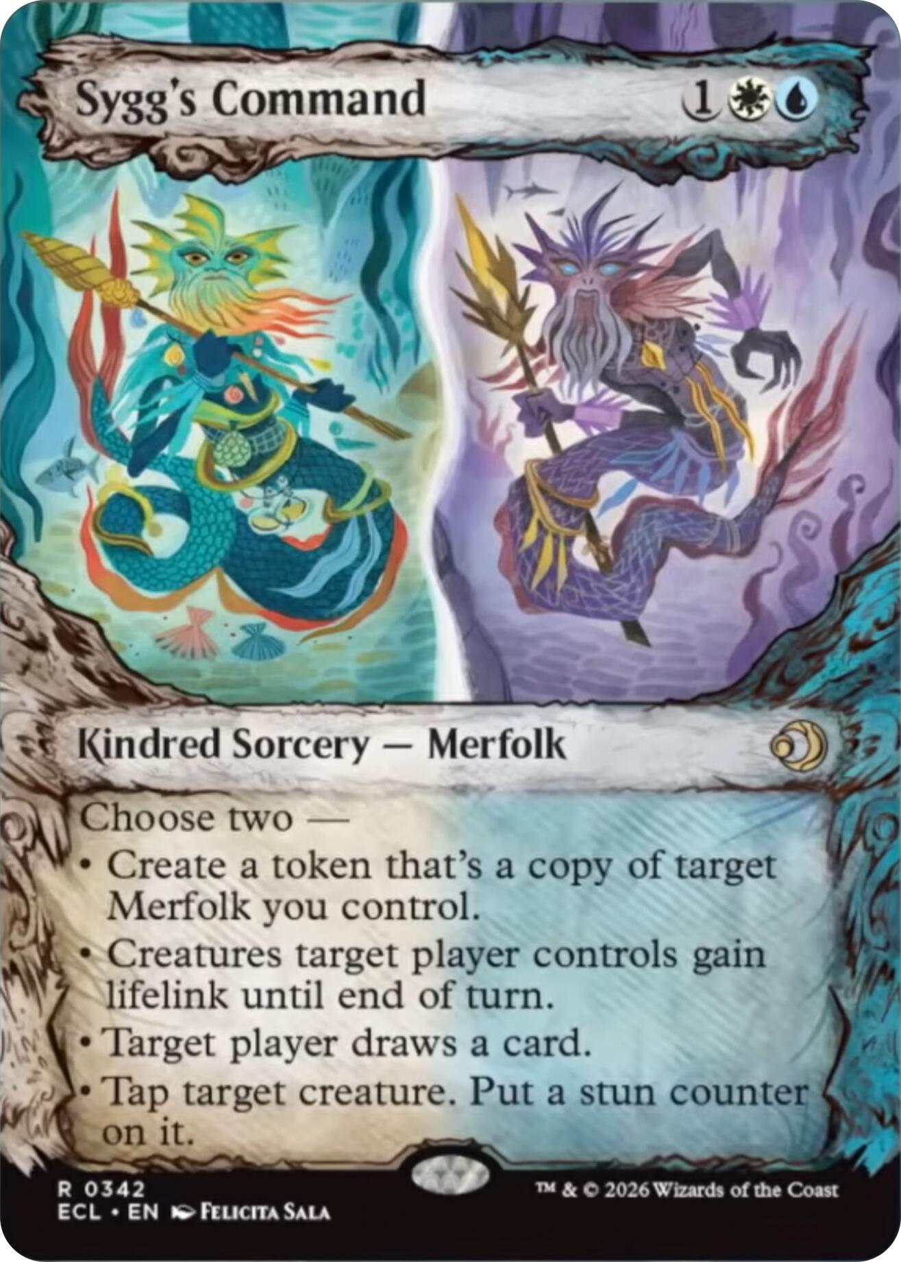 Sygg's Command (Showcase) [Lorwyn Eclipsed] | Exor Games New Glasgow