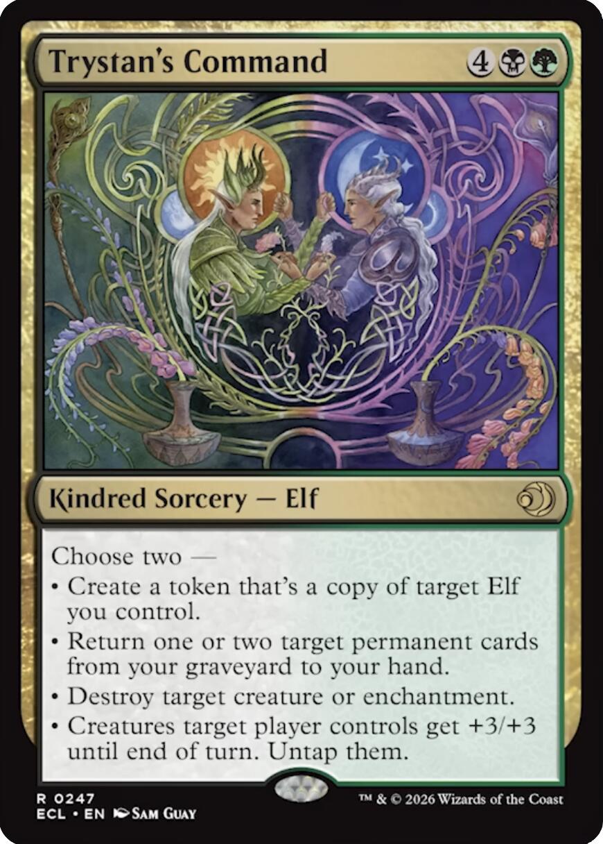 Trystan's Command [Lorwyn Eclipsed] | Exor Games New Glasgow