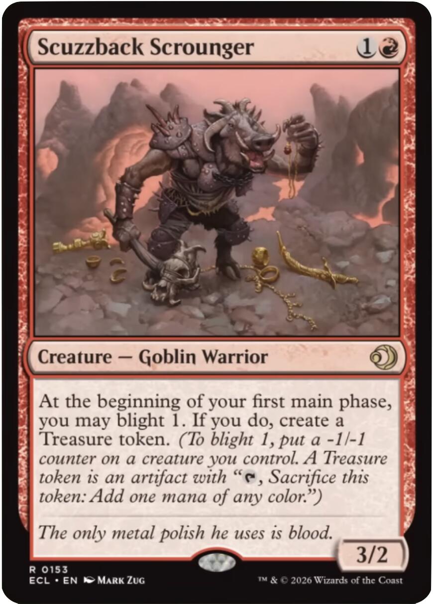 Scuzzback Scrounger [Lorwyn Eclipsed] | Exor Games New Glasgow