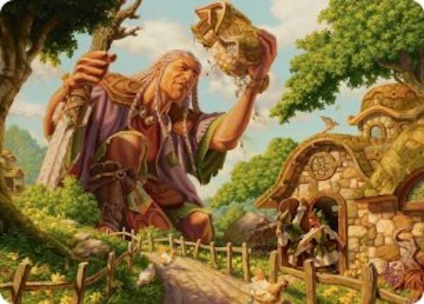 Curious Colossus Art Card [Lorwyn Eclipsed Art Series] | Exor Games New Glasgow