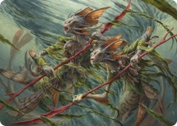 Champions of the Shoal Art Card [Lorwyn Eclipsed Art Series] | Exor Games New Glasgow