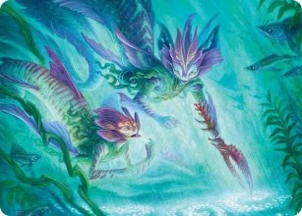 Silvergill Mentor Art Card [Lorwyn Eclipsed Art Series] | Exor Games New Glasgow