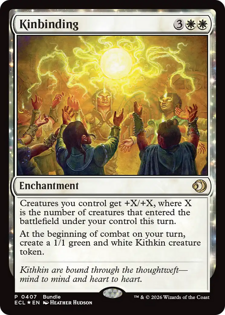 Kinbinding (Bundle) [Lorwyn Eclipsed Promos] | Exor Games New Glasgow