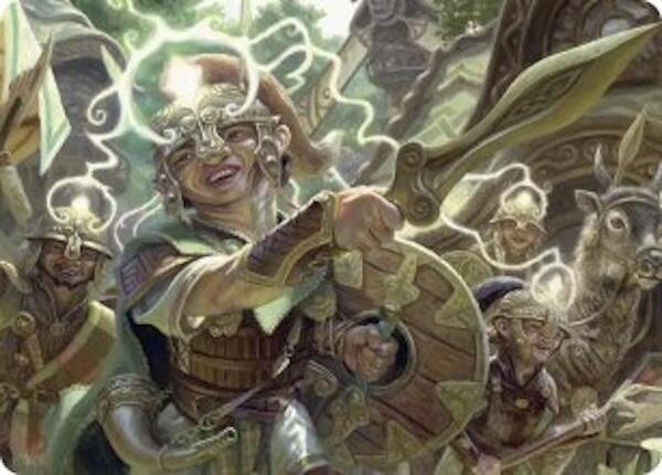 Thoughtweft Lieutenant Art Card [Lorwyn Eclipsed Art Series] | Exor Games New Glasgow