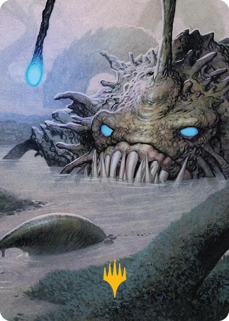 Deceit Art Card (Gold-Stamped Planeswalker Symbol) [Lorwyn Eclipsed Art Series] | Exor Games New Glasgow
