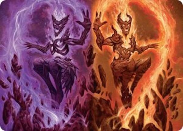 Fire Covenant Art Card [Lorwyn Eclipsed Art Series] | Exor Games New Glasgow