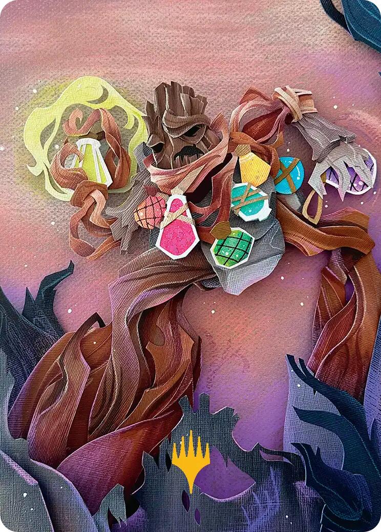 Painter's Servant Art Card (Gold-Stamped Planeswalker Symbol) [Lorwyn Eclipsed Art Series] | Exor Games New Glasgow